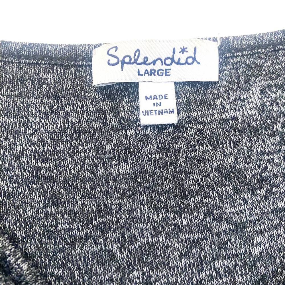 ✨ SPLENDID cowl neck slinky long sleeve top - Picture 2 of 3